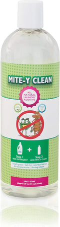 Mitey Clean All-Natural Hypoallergenic Laundry Additive - 16 Fl Oz - Allergy Irritant & Odor Remover, Safe for Sensitive Skin & Fabrics, Eco-Friendly Formula