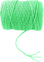 4mm x 500 Feet Light Green Jute Rope, Twine for Gardening Tomato Climbing Plant Tie Floristry Crafts Gift Wrapping Packing Decor