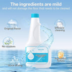 Floor Cleaning Solution, Dilution Ratio 1:200, Compatible with Eufy Cleaning Solution, Eco-Friendly, Plant-Based,Compatible with Omni C20, X8 Pro, X10 Omni, G series, L Series (2 bottle)