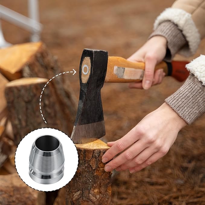 30 Pcs Round Axe Handle, Metal Wedge Hammer Handle Wedges, Hand Steel Wedges for Axe Claw Hammer Sledge(0.31/0.39/0.47 Inch)