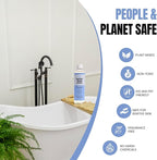 Better Than Clean™ Fragrance Free Bath & Daily Shower Cleaner Concentrate – Plant-Based, Non-Toxic, Soap Scum & Hard Water Stain Remover for Tub & Tile – 8oz Makes 4 Bottles