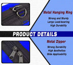 FASTECH 22in Tool Organizer With Adjustable Shoulder Strap, Waterproof Heavy Duty Bag For Men/Women, Wide Mouth For Screwdrivers, Pliers, Nut Drivers