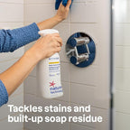 Attitude Daily Shower & Tile Cleaner, Citrus Zest, Plant Based, Cruelty Free, 27 Fluid Ounces (Pack of 1)