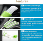 Blind Cleaner Duster Tool, Blinds Cleaner Tool, Extra Washable Blind Duster Sleeve - Microfiber Louver Cleaning Tool for Vents, Air Vent Cleaner and Dusting (3-Pack)