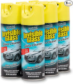 Invisible Glass 91163-6PK Premium Aerosol Glass and Window Cleaner for Auto and Home, Streak-Free, Ammonia-Free, Tint-Safe, 15 oz (Pack of 6)