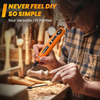HARDELL Mini Cordless Rotary Tool, 5-Speed and USB Charging Rotary Tool Kit with 69 Accessories, Multi-Purpose 3.7V Power Rotary Tool for Sanding, Polishing, Drilling, Etching, Engraving, DIY Crafts