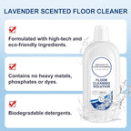 Floor Cleaner 1000ml Lavender Scent Compatible with Tineco Cleaning Solution, Residue & Streak Free, Suitable for All Robot Vacuum Cleaners and Wireless Wet Dry Dual-Use Vacuum Cleaners (Original)