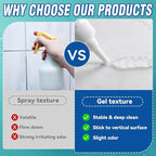 Bondtech Home Stain Remover Gel, 8 Fl Oz Heavy Duty Stain Cleaner for Washing Machine Seal, All-Purpose Cleaning for Bathroom, Grout, Shower, Kitchen, Wall
