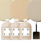 soto Paint Touch Up, Set of 3, 1.5oz Multi-Surface, Matte Finish (Beiges) - Beige Scratch Repair for Furniture, Walls, Cabinets, Trim, Doors, Indoor/Outdoor