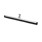 Rubbermaid Commercial Products Standard Floor Squeegee, 22-inch Dual Moss, Silver/Metal, Heavy Duty Rubber Floor Scrubber for Bathroom/Garage/Tile in Office Environment