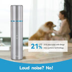 Brigii Crevice Vacuum, Handheld Vacuum & Air Duster & Hand Pump 3 in 1, Cordless Mini Vacuum, 3 Kinds of Crevice Nozzles, Lightweight 1lbs,USB Rechargeable-M2