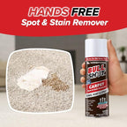 Horsepower Bull Shot Carpet Spot & Stain Remover by Horsepower, AS SEEN ON TV, Made In USA, Just Point & Spray, Stain-Lifting Foam-Action, Pet Stains & Odors, Coffee, Soda, Wine, Stains, 2 Pack