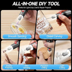 Mini Cordless Rotary Tool Kit, 5-Speed 4.2V USB Rechargeable Engraving & Sanding Tool with 105 Accessories, Compact Rotary Tool for Resin Craft, Polishing, Drilling, DIY Projects