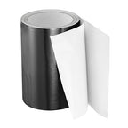 PATIKIL Awning Repair Tape 8m x 15cm Waterproof Canvas Tape High Adhesive Tear Repair Patch Kit for PVC Tarpaulin Tent Awning Fabric RV Sail Boat Cover, Black (6" x26.24ft)