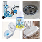 2pc Wild Tornado Pipe Dredge,Powerful Sink Cleaner ，Sink and Drain Cleaner Powder-The Pipe Dredge Quick Unclog For Kitchen Toilet