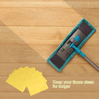 Floor Cleaning Tablets Sheets, Method Hardwood Floor Cleaner and Polish Pack of 300, Concentrate Mild Scent For RV Wall Tiles, Hardwood, Laminate Floor, Yellow