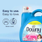 Downy Ultra Concentrated HE Fabric Softener, April Fresh, 165 FL - 244 Loads