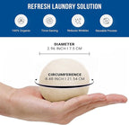 Ezhippie Quality Wool Dryer Balls - 12 XL Pack - 1000+ Loads - Pure Organic Wool - Reusable Natural Fabric Softener Perfect with Essential Oils, Reduce Clothing Static and Wrinkles