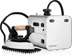 Reliable 4100IS Professional Steam Iron Station with Eco Mode, 120V, 4 Safety System, 2.2L Boiler Stainless Steel Boiler, 2.2M Steam Hose Made with Aluminum Soleplate Iron, Made in Italy