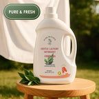 Green Tea Organic Laundry Detergent 68 Fl Oz | 66 Loads, Natural Hypoallergenic Non-Toxic Plant-Based Soap for Sensitive Skin, Concentrated Enzyme Stain Remover, Sulfate Free