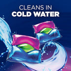 Arm & Hammer Laundry Detergent Power Paks, Radiant Burst | Odor Removing Formula | 44 Count, Pack of 4