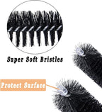 26 inch Clothes Dryer Lint Brush Vent Trap Cleaner Brush - Long Flexible Refrigerator Coil Soft Bristile Brush, Laundry Room and Washer Dryer Organizers