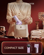 Fabric Shaver, Rechargeable Lint Shaver with Digital Display, 3-Speeds Sweater Shaver with 6-Leaf Blades, Electric Portable Lint Remover to Remove Pilling for Clothes, Furniture, Couch, Blanket