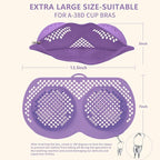 Bra Laundry Bag for Delicates, Machine Mesh Laundry Bags, Lingerie Protector for Bras, 2025 Upgrade No-Fallout Design - Lockable Zipper & 2 Keys for Bras, Underwear, Fits A-38DDCup