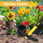 3 Packs 15 Inch Garden Pick Axes with Fiberglass Handle，Hand Pickaxe, Cast Steel of Pick Axes Head for Gardening, Camping, Prospecting, and Outdoor Activities