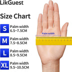 Nitrile Disposable Gloves, Latex-Free & Powder-Free, Ideal for Cleaning, Food Prep and Household Use