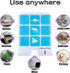 22 Pcs Refill Glue Cards Compatible with Safer Home SH502, SH503 Indoor Fly Trap and Dynatrapp DT3005W Plug-in Bug Light Trap