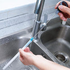 3-in-1 Bottle Brush with Straw Cleaning Brush and Nipple Cleaner, Long Handle Water Bottle Scrubbing Brush, Built for Cleaning Sport Bottles, Baby Bottles, Coffee Mugs, Flask