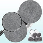 Tosima Accessory for Window Cleaning Robot, Washable and Reusable Cleaning Cloth for W2/W3 Window Cleaner, 12 Pieces (6 Groups)