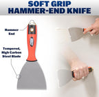 WAL-BOARD TOOLS Drywall Patch Repair Kit, Pan, Knife, Aluminum Mesh, Plaster Finishing Tools, DTKPR1