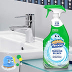 Scrubbing Bubbles Foaming Bleach Bathroom and Shower Cleaner Disinfectant Spray, Helps Erase Mold & Mildew, 32oz (Pack of 2)
