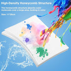 500 Pcs Color Absorber Laundry Sheets Color Dye Guard Sheets for Laundry Prevent Runs or Bleeds Fragrance Free Trapping for Home Apartment