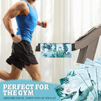 36 Count Reusable Cleaning Cloths Washable Cotton Kitchen Towels for Home(Sea Animals Style,Blue)