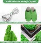 MAQIHAN 2 Pack Garden String - Plant Ties, Garden Twine, Gardening Tape, Tree Support, Stretchy Trap for Trees,Flowers,Green Soft Ties for All Plants All Gardeners(35M/Roll,115FT)