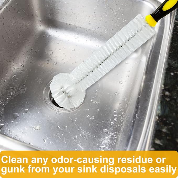 Garbage Disposal Cleaner Brush Garbage Disposal Brush Cleaning Brush Disposer for InSinkErator Deodorizer Disposal Units Removes Odors