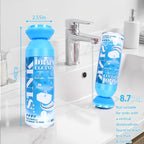 Foaming Drain Cleaner - Sink Cleaner and Deodorizer for Kitchen Sinks, Shower Drains, and Tubs, Monthly Maintenance to Avoid Clogs. (1pcs, sea blue)