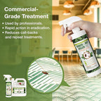 EcoVenger Roach & Ant Killer 16OZ, Kills on Contact, Extended 4-Week Deterrence, Kills Cockroaches, Ants & Other Indoor & Outdoor Crawling Insects, Peppermint Oil, Non-Toxic, Safe for Children & Pets