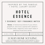 Hotel Essence Cleaner: Plant-Based Multi-Surface Cleaner & Odor Neutralizer, 16 oz, Leather, Cardamom, Lemon, Sandalwood, Cedarwood, Cinnamon, Vetiver, Amber, Musk, Iris, 16 Fl Oz (2)