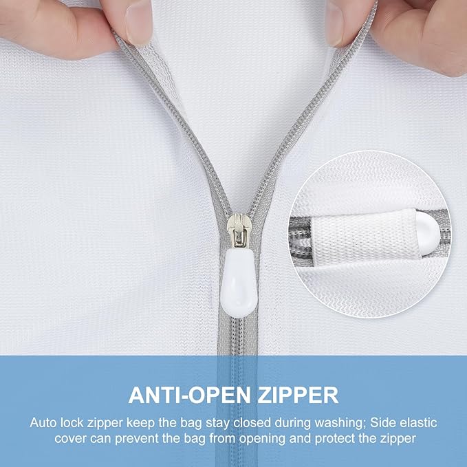 BAGAIL Laundry Bags Mesh Wash Bag for Intimates Lingerie and Delicates (3L)