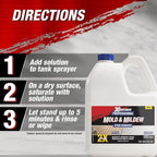 30 SECONDS Pro Mold and Mildew Stain Remover | Scrub Free | Brighter Results Instantly | Ready To Use Refill | 128 fl. oz. - PACKAGING MAY VARY