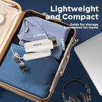 2025 New Foldable Clothes Steamer Handheld, 1000W Travel Garment Steamer Iron for Clothes with 150ml Tank for Home, Office and Travel