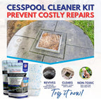 Cesspool & Septic Cleaner Kit by Accelerator by Dr. Pooper® - Commercial-strength bio-accelerator to get cesspools draining and flowing properly and keep them working | Made in USA | Safe & Non-Toxic