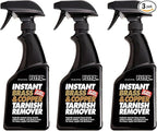 Flitz Instant Brass and Copper Tarnish Remover - 16oz Bottle of USA-Made Organic Rust Remover Spray (No-Rub) - Removes Stains & Oxidation from Glass & Aluminum - Brass Cleaners That Work (3 Pack)