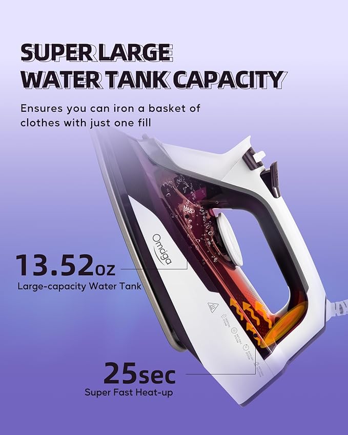 Home Steam Iron Bundle Set, Efficient Ironing, Suitable for All Kind of Garments