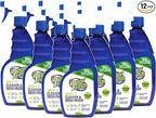 Vapor Fresh Sports Cleaner and Deodorizer - For Boxing Gloves, Sports Pads, Helmets, Gym Bags, Gym Equipment and More - Naturally Powered By Plants, 16 Fl Oz (12-Pack)