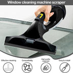 2PCS Replacement Rubber Lips for Karcher Window Vac Blades Glass Cleaner Replacement Lips 280MM Window Squeegee Window Cleaning Squeegee Compatible with WV1 WV2 WV5 WV50 WV55 WV60 WV75